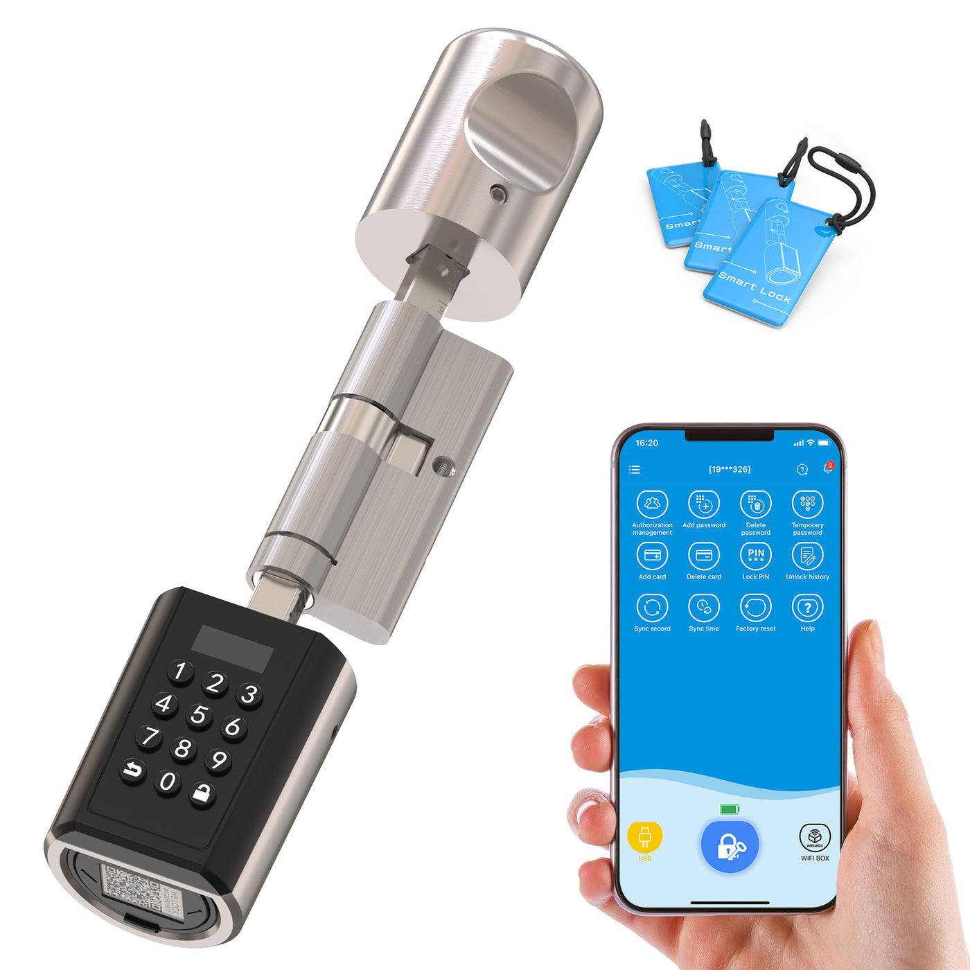WELOCK Smart Lock PCB41 Plus Keypad Door Lock